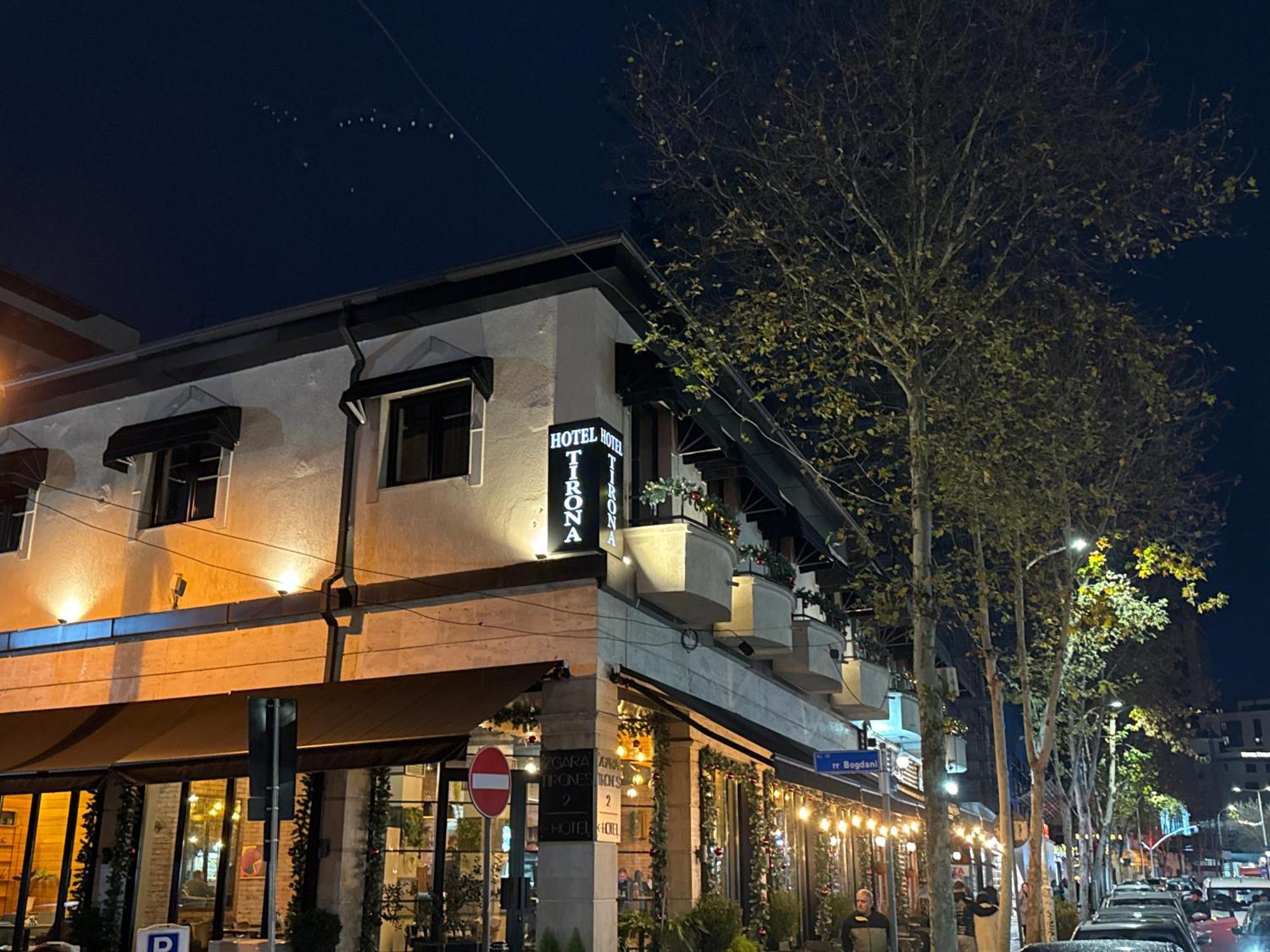 Hotel Tirona Tirana Eksteriør billede